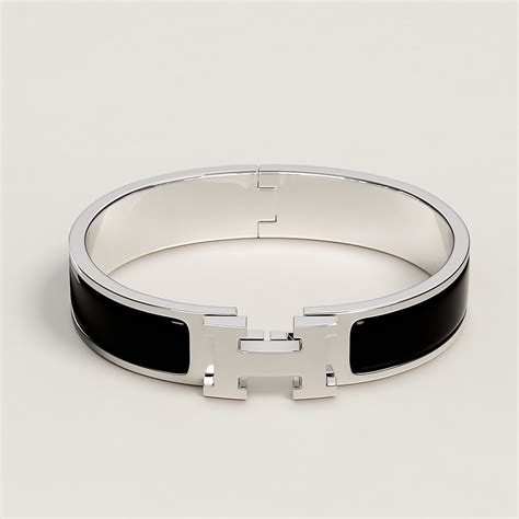 bracciale hermes uomo nero|Bracciale Uni .